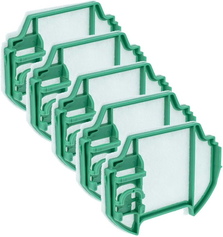 vhbw 5x Motorschutz-Filter kompatibel mit Vorwerk Kobold VK7 Staubsauger