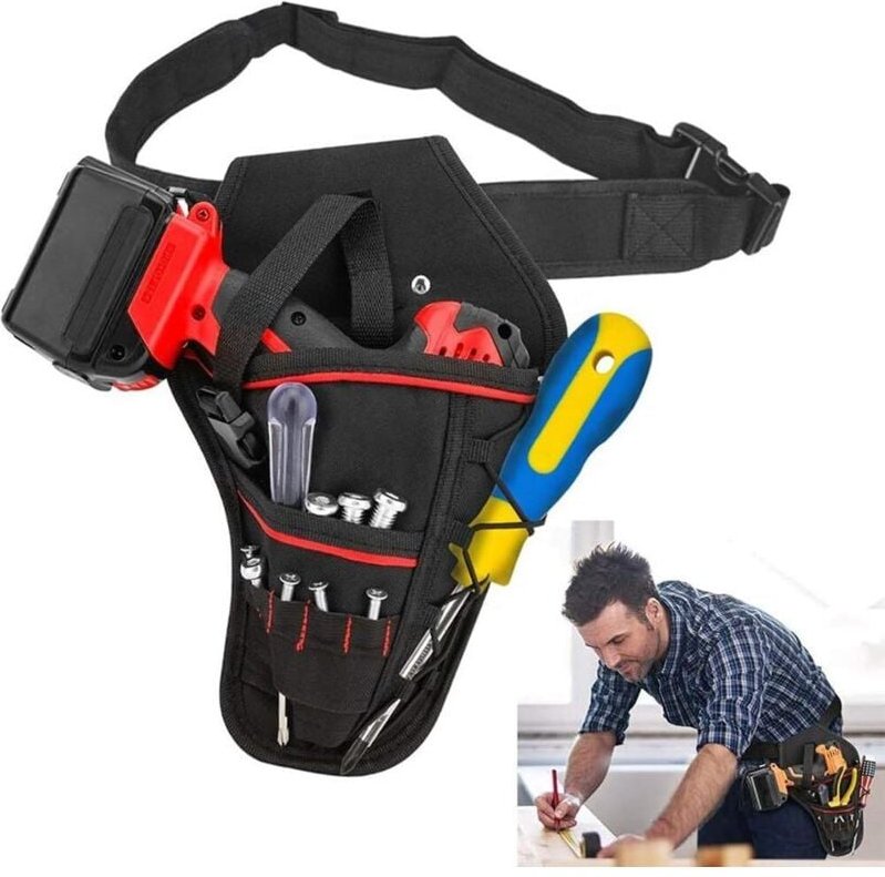 Elektriker-Bohrmaschinenhalter, Gürtel, Hüfttaschen, Hängetasche, Heimgarten-Bohrmaschinen, Werkzeuge, Aufbewahrungstasc...