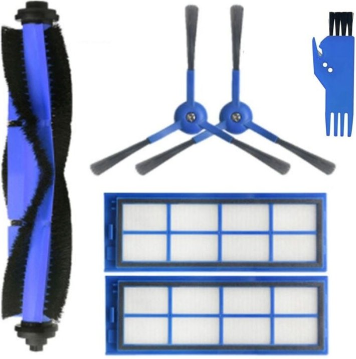 Für RoboVac L70 Wichtigsten Roller Seite Pinsel Hepa-Filter