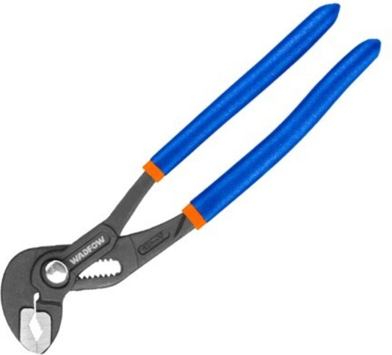 WADFOW Papageien-Spitzzange, 250 mm, Schnellverschluss, ergonomischer Griff, schwarzes Finish