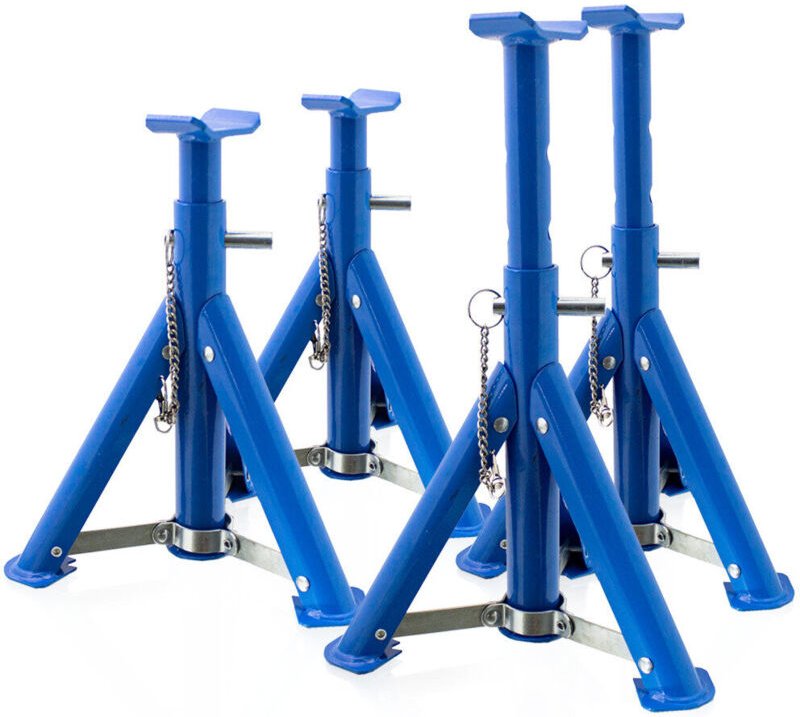 3T Unterstellbock klappbar verstellbar Auto pkw Wagenheber Abstellböcke 3000kg (2 Paar)