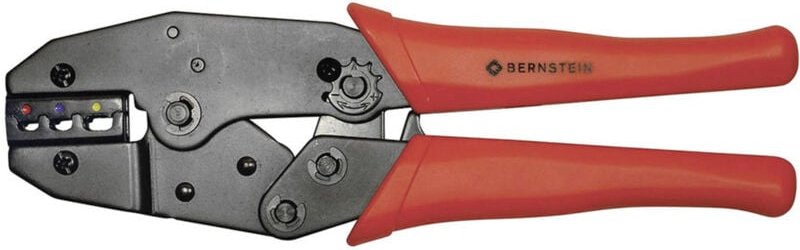 Bernstein - Tools for Electronics 3-0612 Crimpzange Isolierte Kabelschuhe 0.5 bis 6 mm²