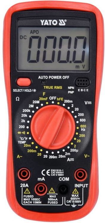 Yato YT-73083 Multimeter Digitales Multimeter