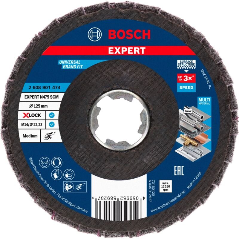 Expert N475 scm x-lock Scheibe, 125 mm, mittel - Bosch
