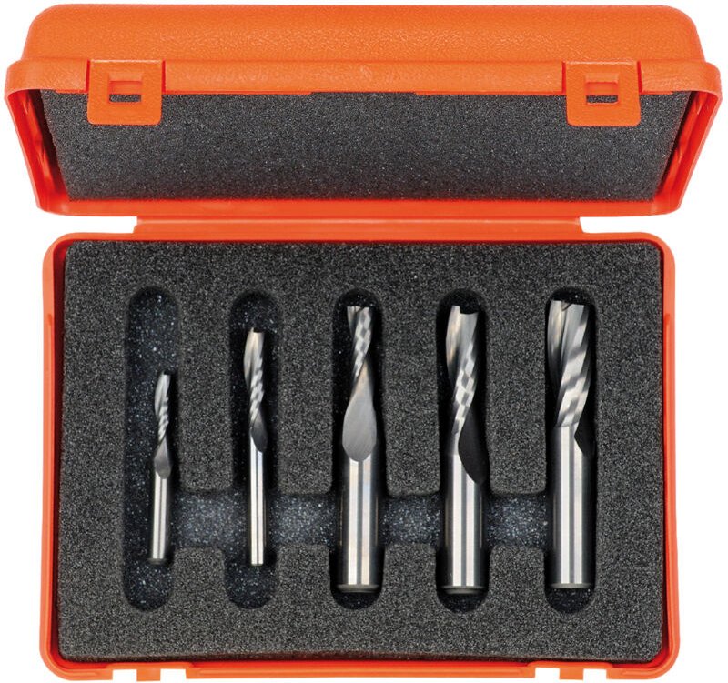 191.000.02 5-Stk-Satz Schlichtfraeser Z2 Pos. S=1/4-1/2 Hm Re