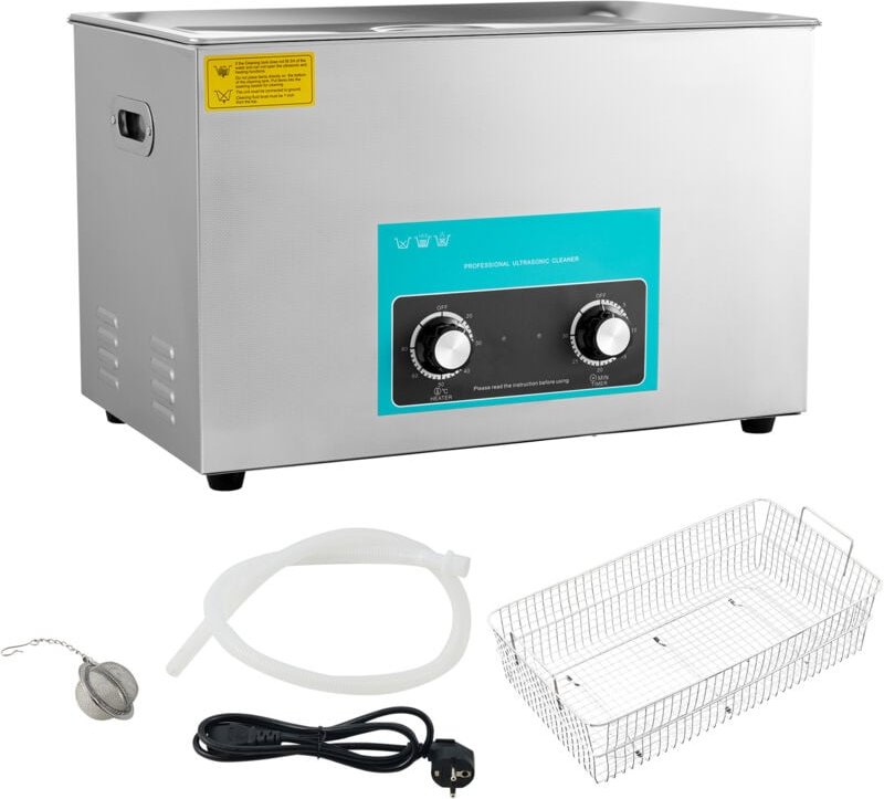 Ultraschallreiniger, 30 l, leistungsstarkes Ultraschallreinigungsgerät für gründliche Teile, Schmuck, Brillen - Mophorn