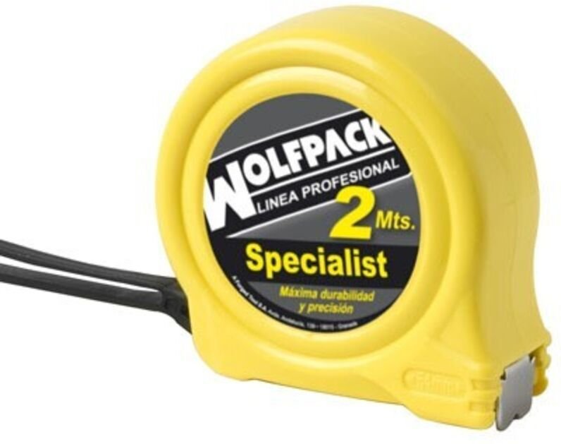 Spezial-Flexometer mit Bremse 2 Meter/13 mm.