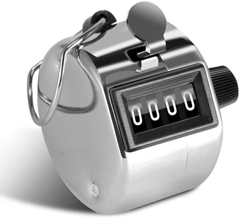 Manueller 4-stelliger Personenzähler für Golfplätze und Golflehrerausbildungsstätten