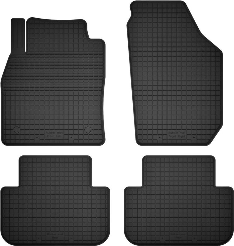 Gummi-Automatten, 4er-Set, Universalmodell: Fiat Freemont Crossover (2011-2016)