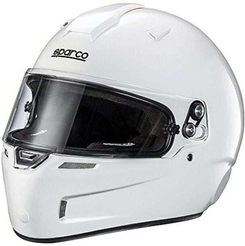 Vollvisierhelm Sparco SKY KF-5W KEVLAR/FIBERGLASS Weiß (XS)