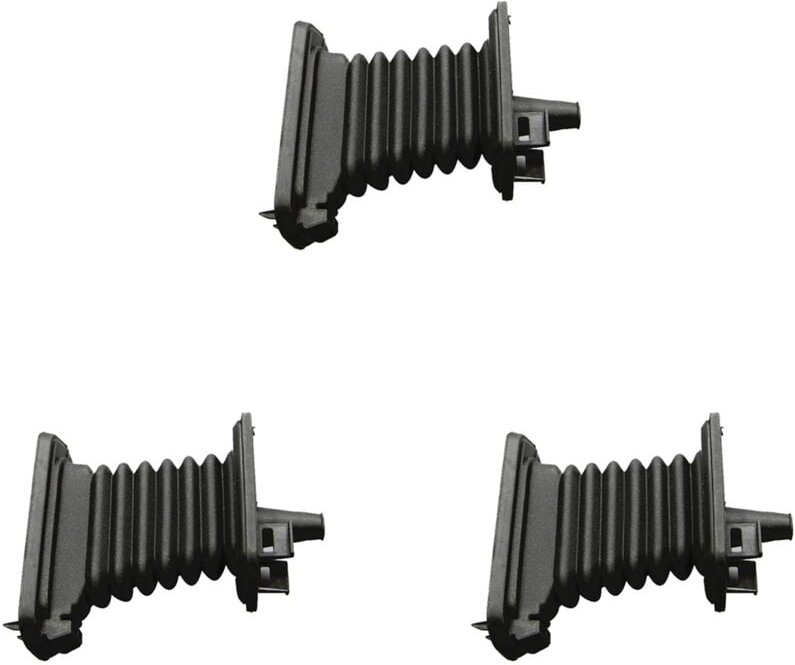 Tlily - 3X Auto Tür Seiten Platte Gewinde Hülle Tür Gurt Scheide für für Jette für cc Golf 6 MK6 1K0 959 843 c 1K0959843...