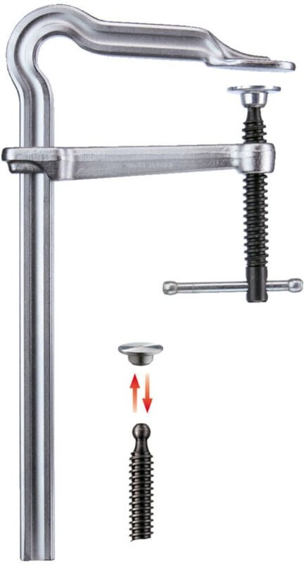 OMEGA-Schraubzwinge gmz mit Knebelgriff