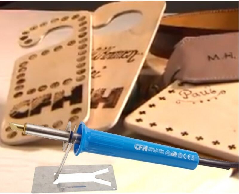 Widerstandslötkolben Pyrograph Für Holzbrenntechnik, Dekorationen, Modellbau 30w