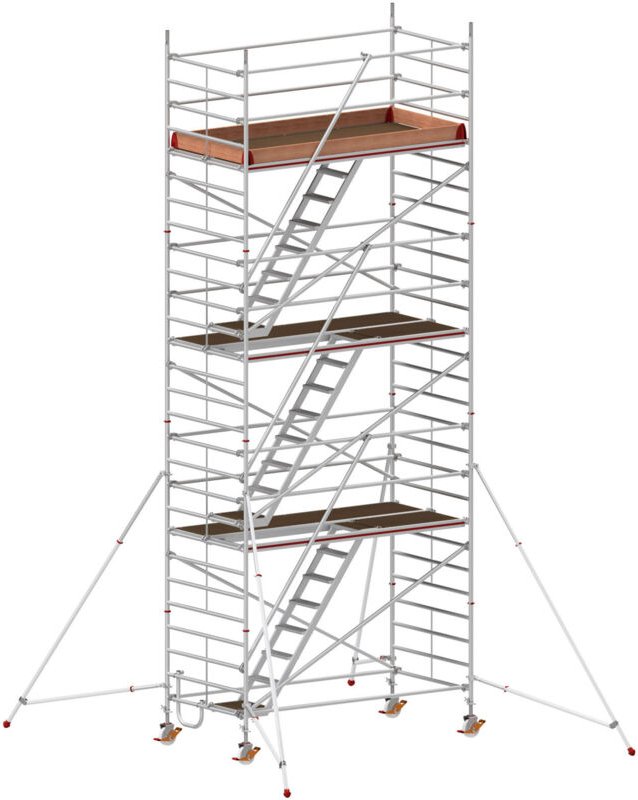 Hymer Treppen Fahrgerüst mit Fahrtraverse 6,6m AH