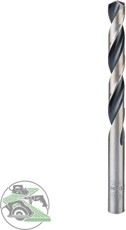 Bosch - HSS-Spiralbohrer PointTeQ 10,2mm Länge 133mm Bohrer Stahl Eisenmetalle