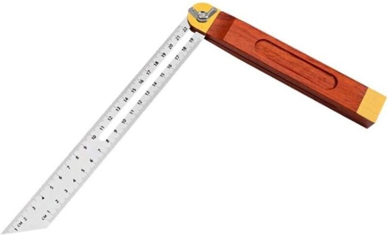 Schiebe-Winkelmesser für Schreiner – 22 cm / 9 Zoll – Zum Messen oder Duplizieren von Winkeln von 0 bis 360 Grad