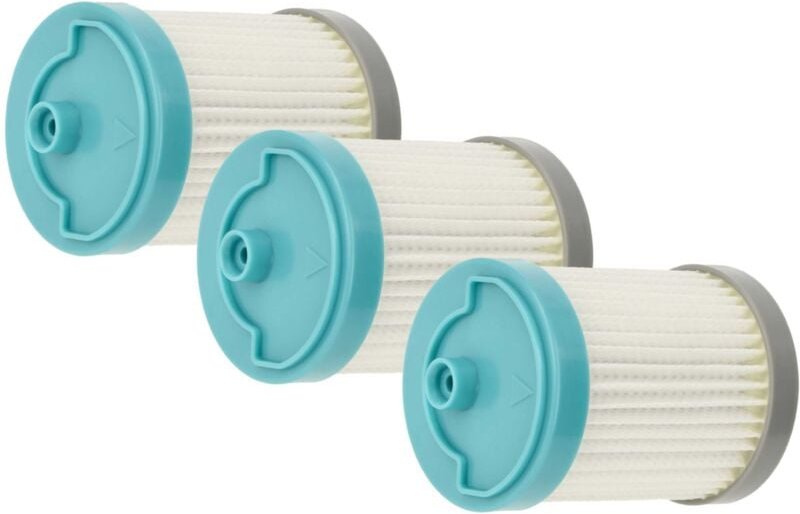 3x HEPA-Motorfilter kompatibel mit Tineco S11 Tango ex, S11, A11 Hero, A10, Pure One S11, A11 Master Staubsauger - Vhbw