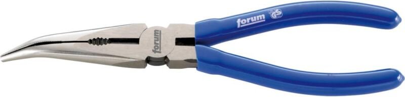 Flachrundzange gebogen 200 mm Forum
