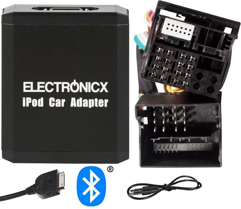 Adapter Bluetooth iPhone iPad iPod AUX Ford 12 + 40 Pin