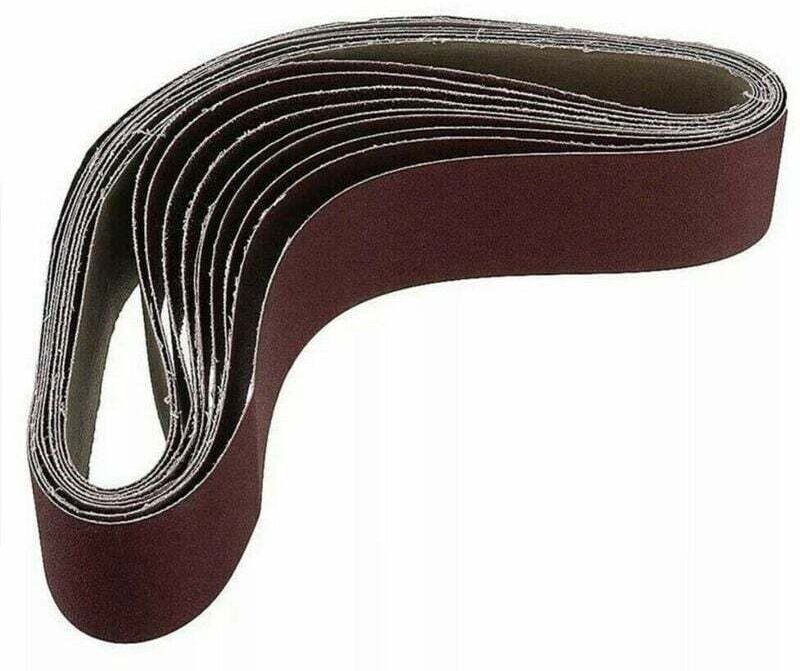 Packung mit 10 Schleifbändern 686 x 50 mm, Körnung 1000 für Aluminiumoxid-Schleifgeräte