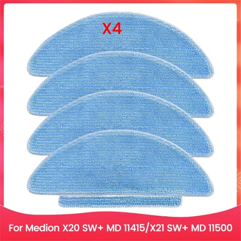 Wischtuch-Pads für X20 sw+ 11415, X21 11500 Staubsauger