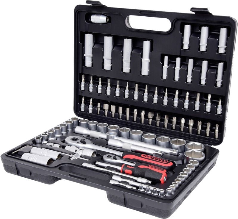 Ks Tools 1/4+1/2 Steckschlüssel-Satz, 96-tlg