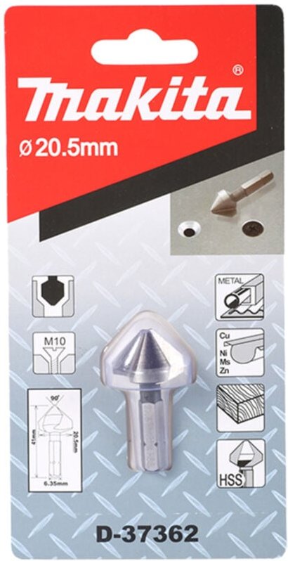 MAKITA D-37356 HSS 3-Kanten-Senker