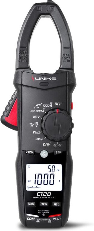 Stromzange mit led-licht 15 funktionen - c128 - Uniks