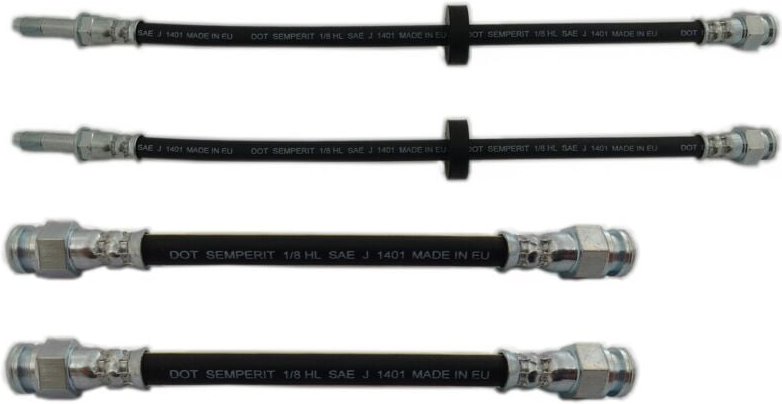 Skoda Felicia Flexible Bremsschläuche, kompletter Satz – alle Modelle