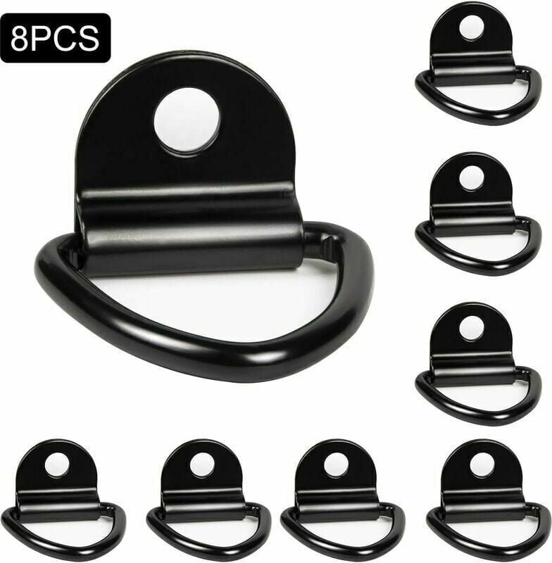 Thumbnail - 8er-Pack robuste Zurrringe für Boote, Lieferwagen, LKWs, Lagerhallen