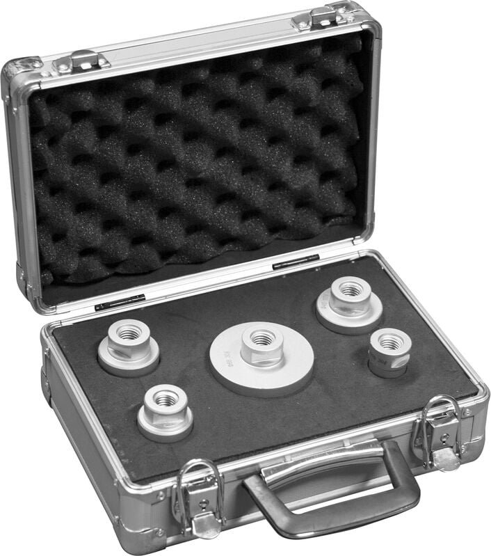 Diamant-Trockenbohrkronen Set - 5 Bohrkronen Im Koffer