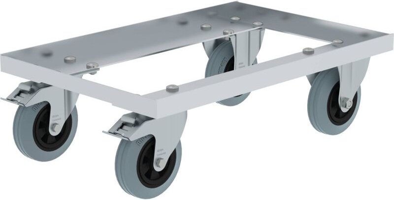 Günzburger Steigtechnik - Untersetzwagen für Transportkisten Maße: 600 x 400 mm - 011184