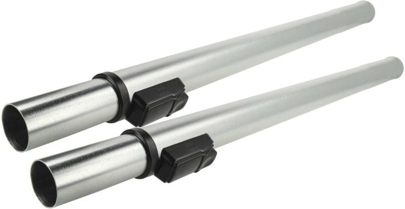 vhbw 2x Staubsaugerohr kompatibel mit Lux Z 314, Z 320, Z 317, Z 318 Staubsauger - 32 mm Anschluss, 60 - 94 cm lang Schw...