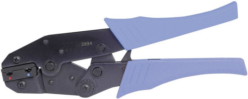 Vogt Verbindungstechnik - 3993 Crimpzange Isolierte Kabelschuhe, abgewinkelt 0.5 bis 2.5 mm²