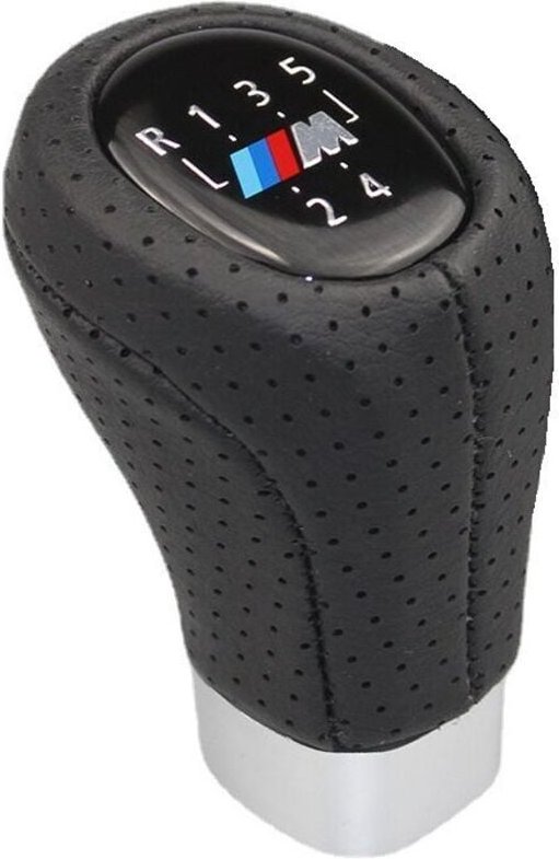 5-Gang-Schaltknauf für BMW E34 E36 E38 E39 E46 E53 E60 E61 E63 E64 E83 E90 E91 E92 E93 Handball-Schaltknauf