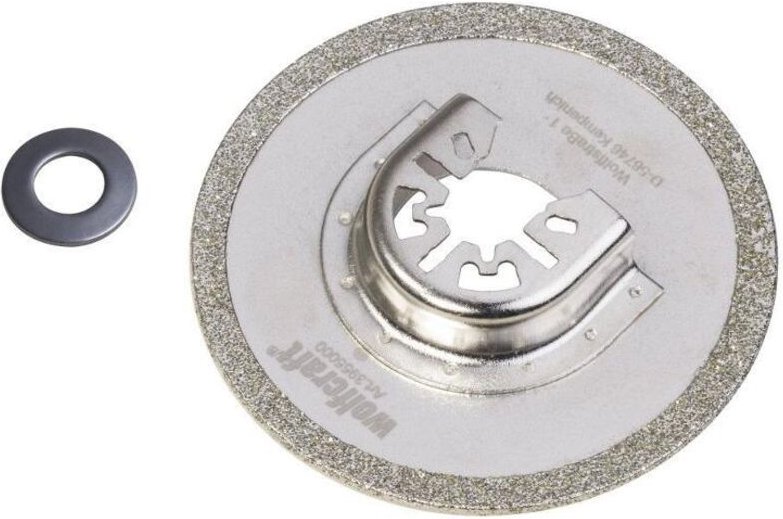 Wolfcraft - Sägeblatt Diamant ø 80 mm für Vibrationssägen Sägeblätter & Sägehilfen