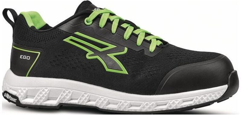 Sicherheitsschuh Aton Größe 43 schwarz S1PS HI HRO FO SR EN 20345:2022, A1:2024