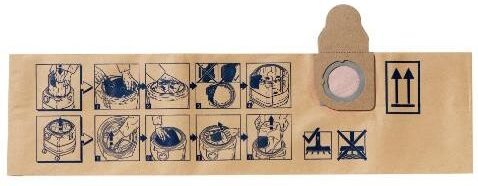 Nilfisk Filtersack AERO 400-440 5 Stück Industriestaubsauger Staubsaugerbeutel