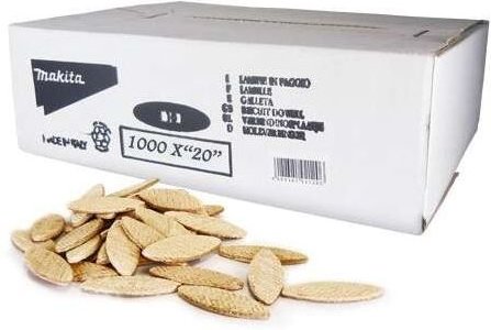 Lamellen gr-20 für Makita pj7000 Lamelliermaschine Los von 1000 Stück Makita P-08850