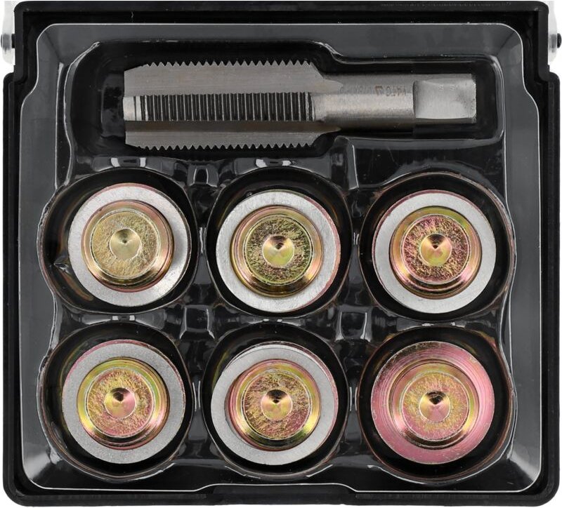 Ölablassschrauben, Ölwannenschrauben Reparaturset M18, 6 Stopfen