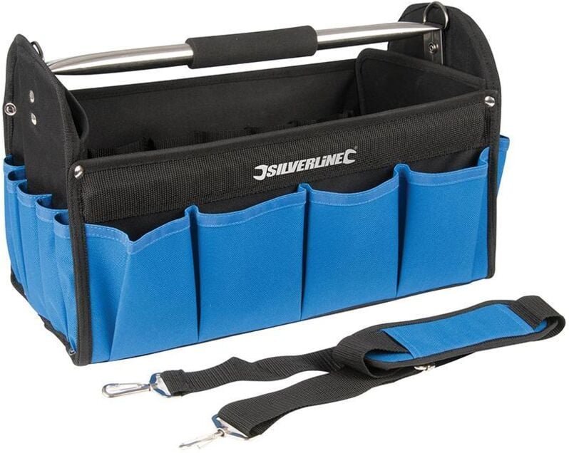 Strapazierfähige Werkzeugtasche mit verstärktem Boden 400 x 200 x 255 mm