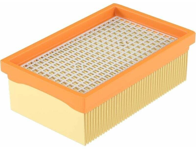 Flachfaltenfilter für Kärcher MV4 MV5 MV6 WD4 WD5 WD6 wie 2.863-005.0 für Multifunktionsstaubsauger + Nass-/Trockensauge...