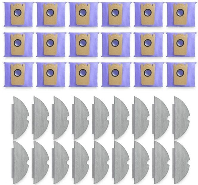 Für RoboVac L35 Hybrid+ / LR30 Staubbeutel Mopptücher Lappen