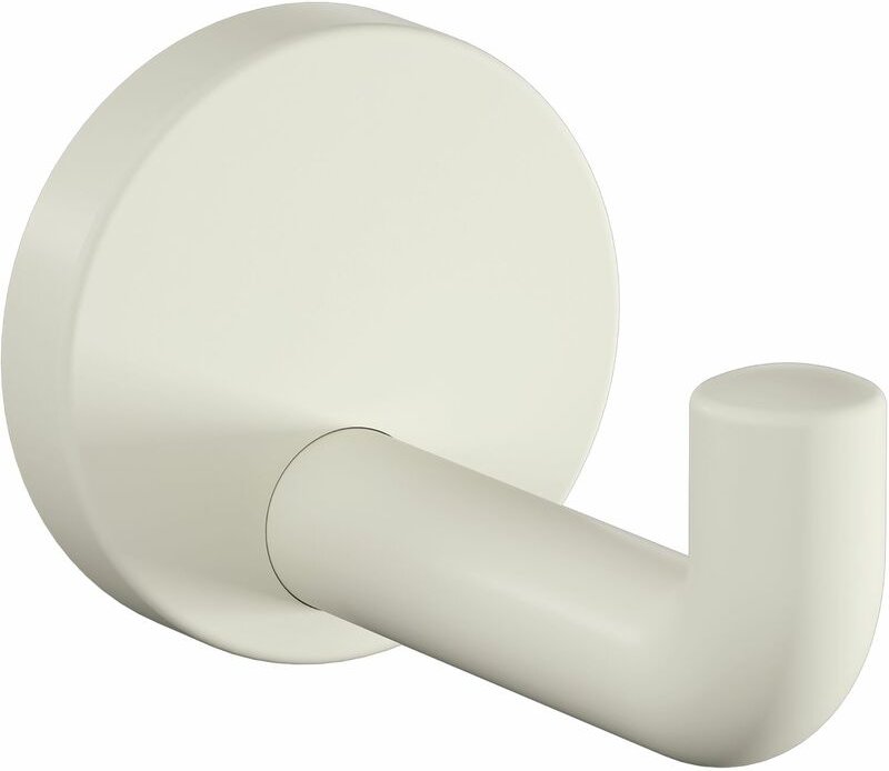 Hewi - Mantelhaken 477.90B030 Höhe 70 mm, Polyamid reinweiß matt