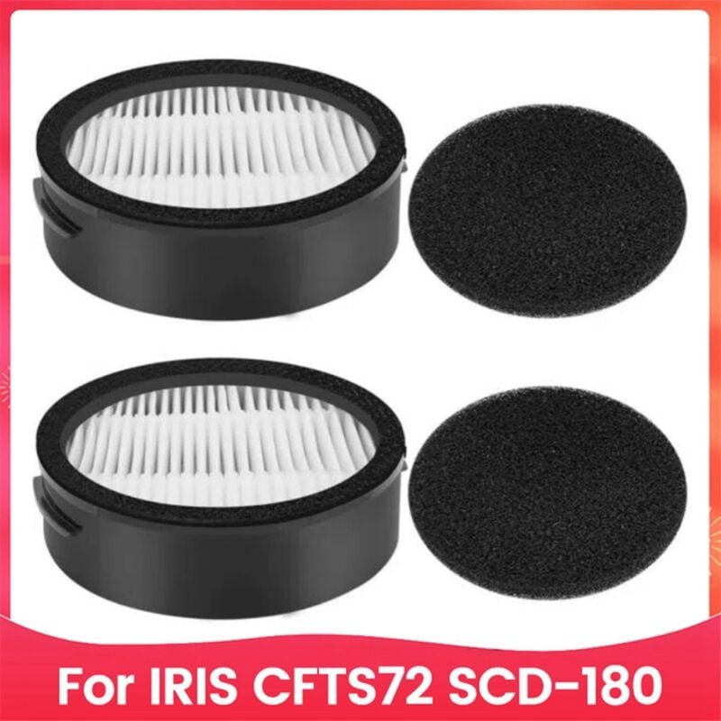 4-teiliges Filterzubehör für Staubsauger-Ersatzteile