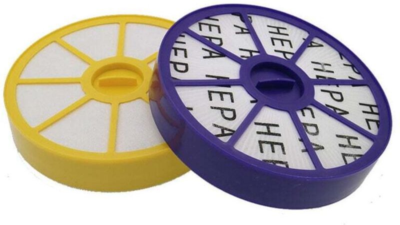 Ersatz-HEPA-Filter für den Einsatz vor und nach dem Motor mit Gummidichtungen, kompatibel mit Dyson DC07 Staubsaugern. T...