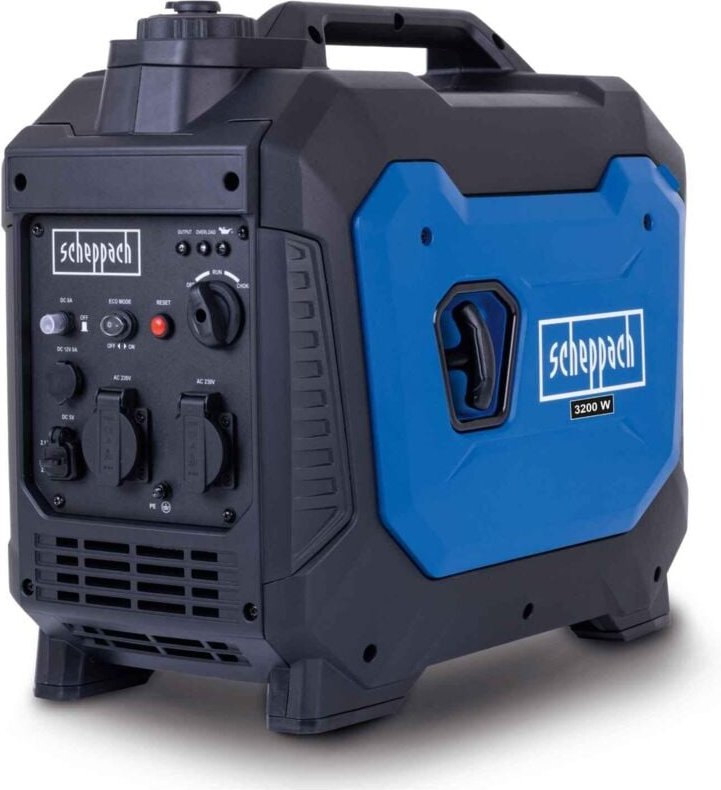 Benzin Stromerzeuger Inverter generator tragbar 3500W 4-Takt SCHEPPACH sg3500i