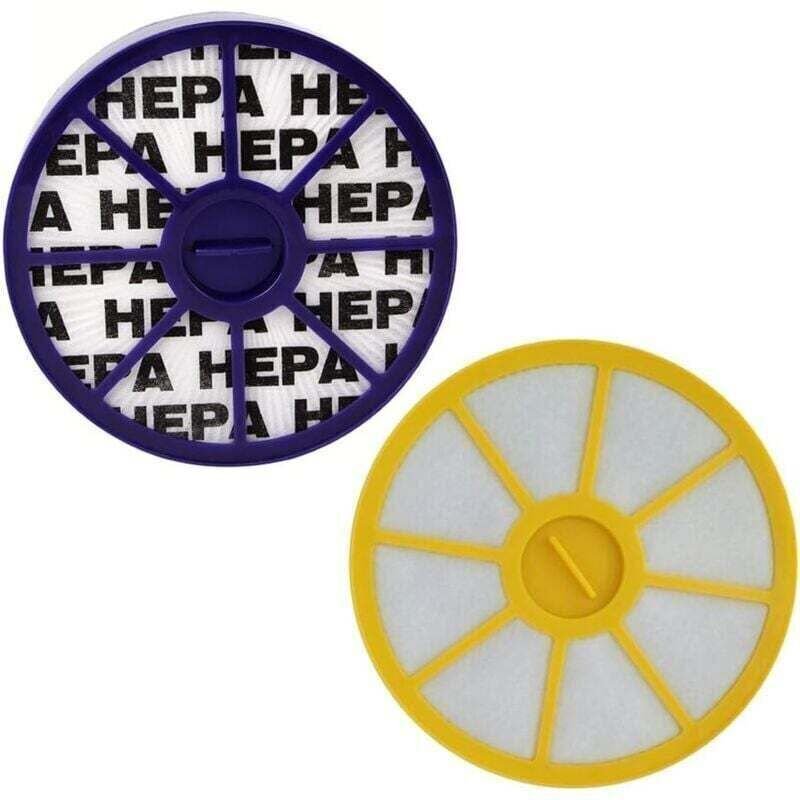 HEPA-Filterset für Vorder- und Rückseite für Dyson Staubsauger DC05, DC08, DC15, DC19, DC20 und DC21. Ersatzmotor für Vo...