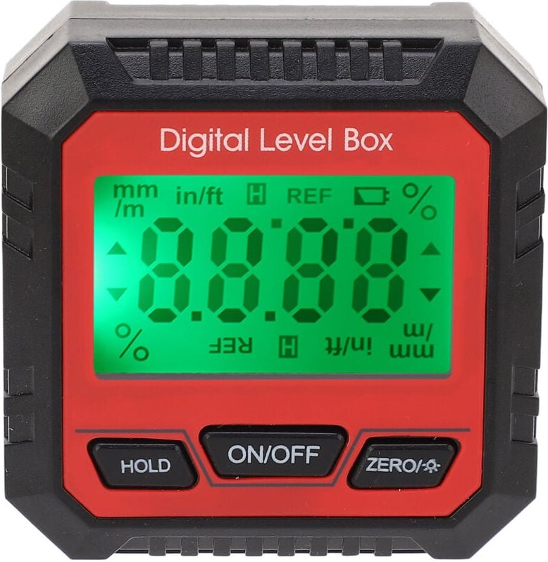 Ej.Life Digitale Wasserwaage, Magnetischer Winkelmesser, Winkelmesser, Neigungsmesser für Zimmerei, Gebäude, Mauerwerk, ...