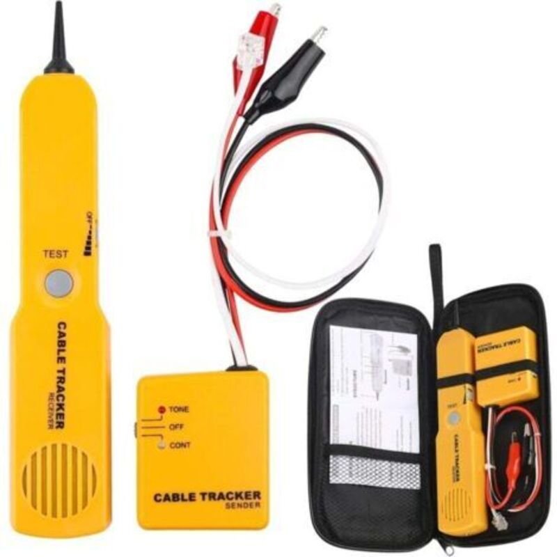 Stromkreisprüfer, Kabelsuchgerät und Tongenerator, RJ-11-Netzwerkkabeltester, Kabelsuchgerät, Durchgangsprüfer